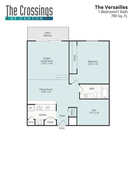 The Versailes Floor Plan 3